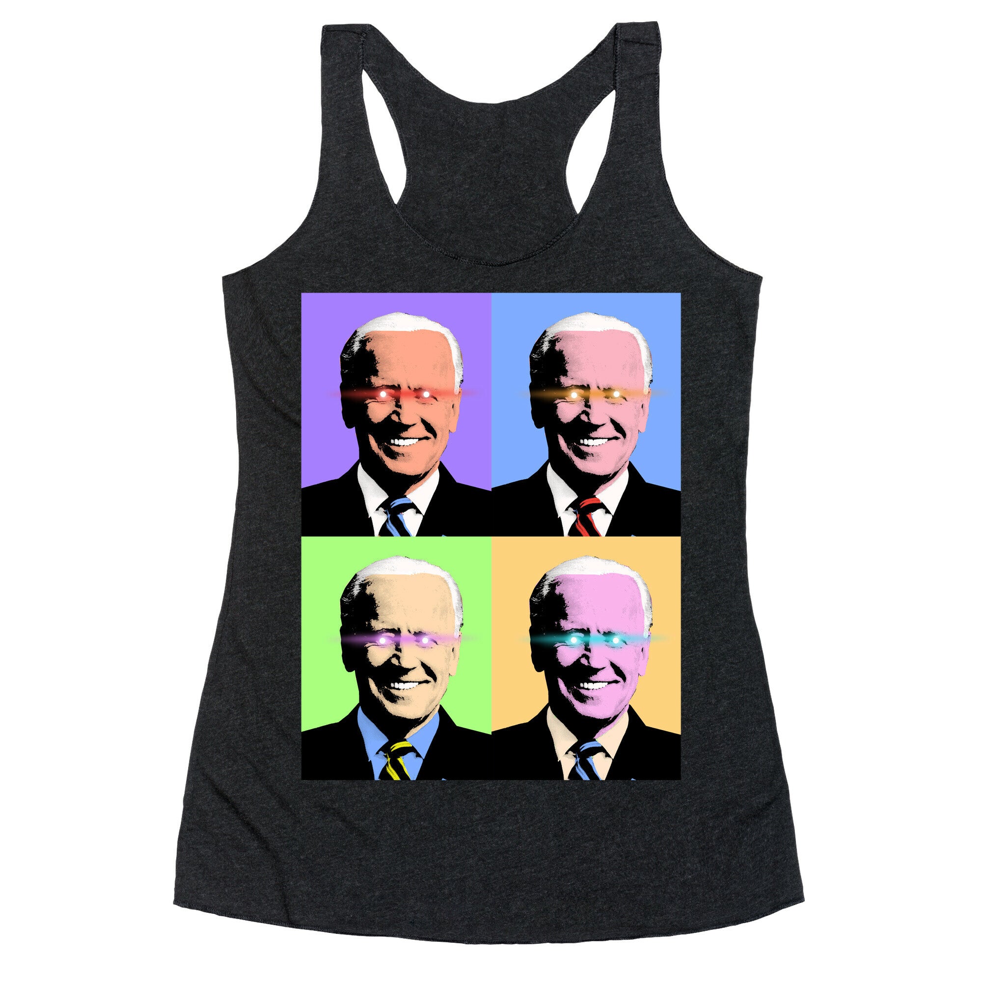 Dark Brandon Pop Art Racerback Tank